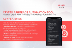 Crypto arbitrage app